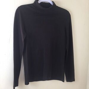 Land’s End Turtle Neck Sweater. Brown. Sz XS.